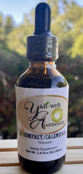 Yahweh's Apothecary Comfrey and Calendula herbal tincture for periodontal and gum support